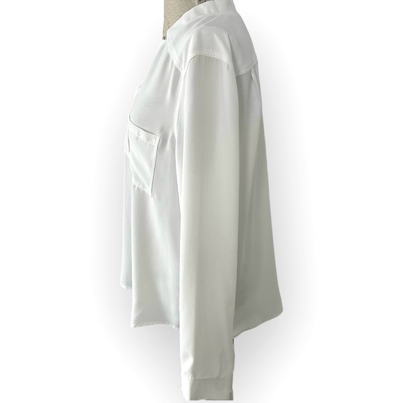 NWT Nine West off white luxurious blouse - Picture 4 of 5